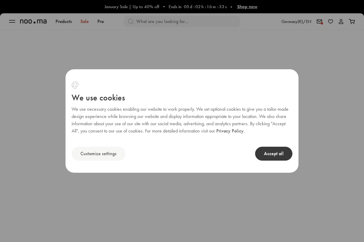 noo.ma homepage screenshot