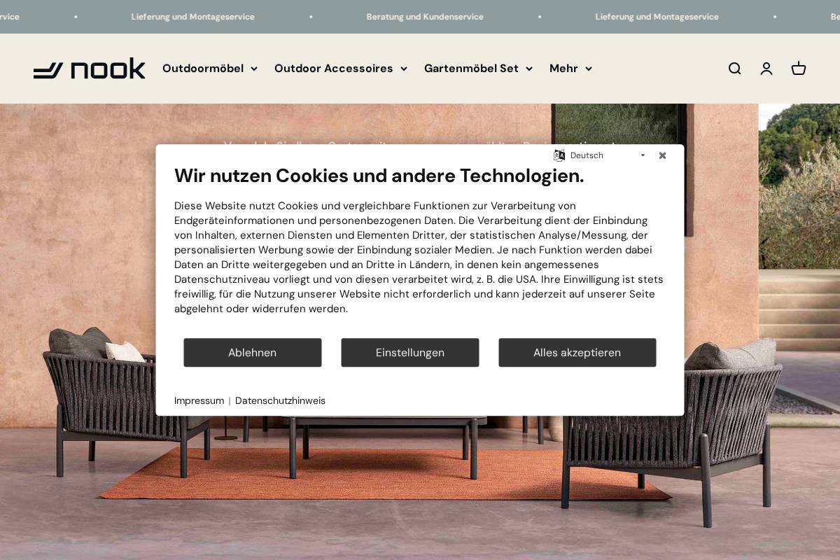 nook.swiss homepage screenshot
