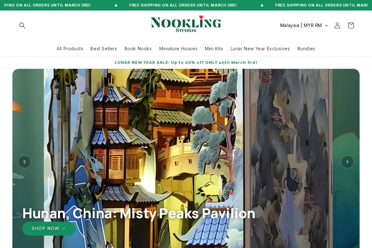 nooklingstudios.com homepage screenshot