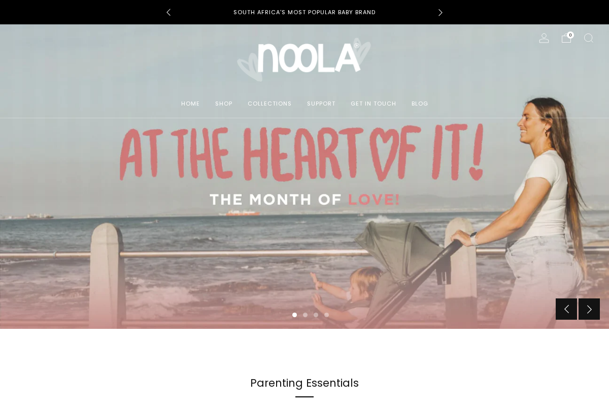 NOOLA® homepage screenshot