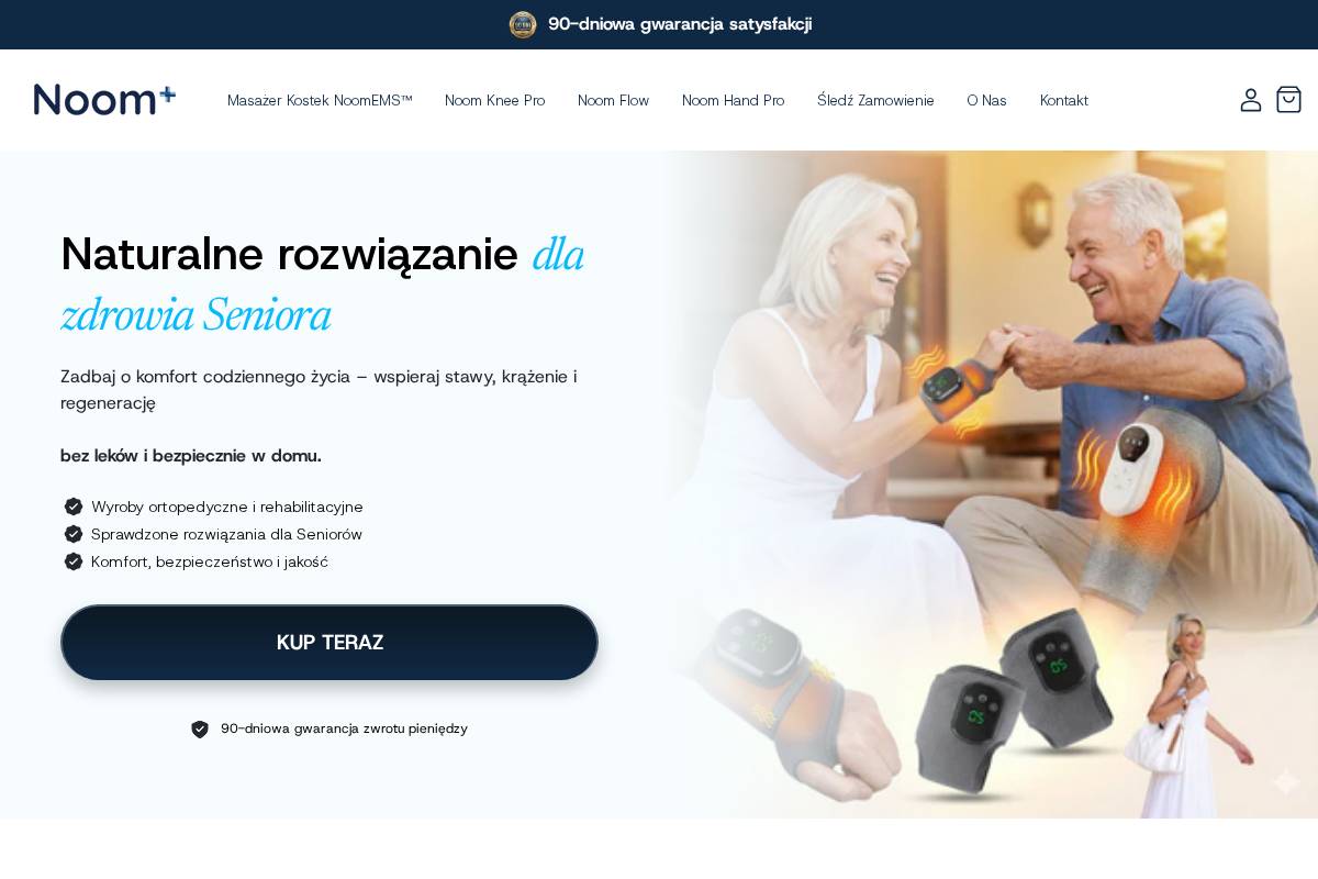 Noom homepage screenshot