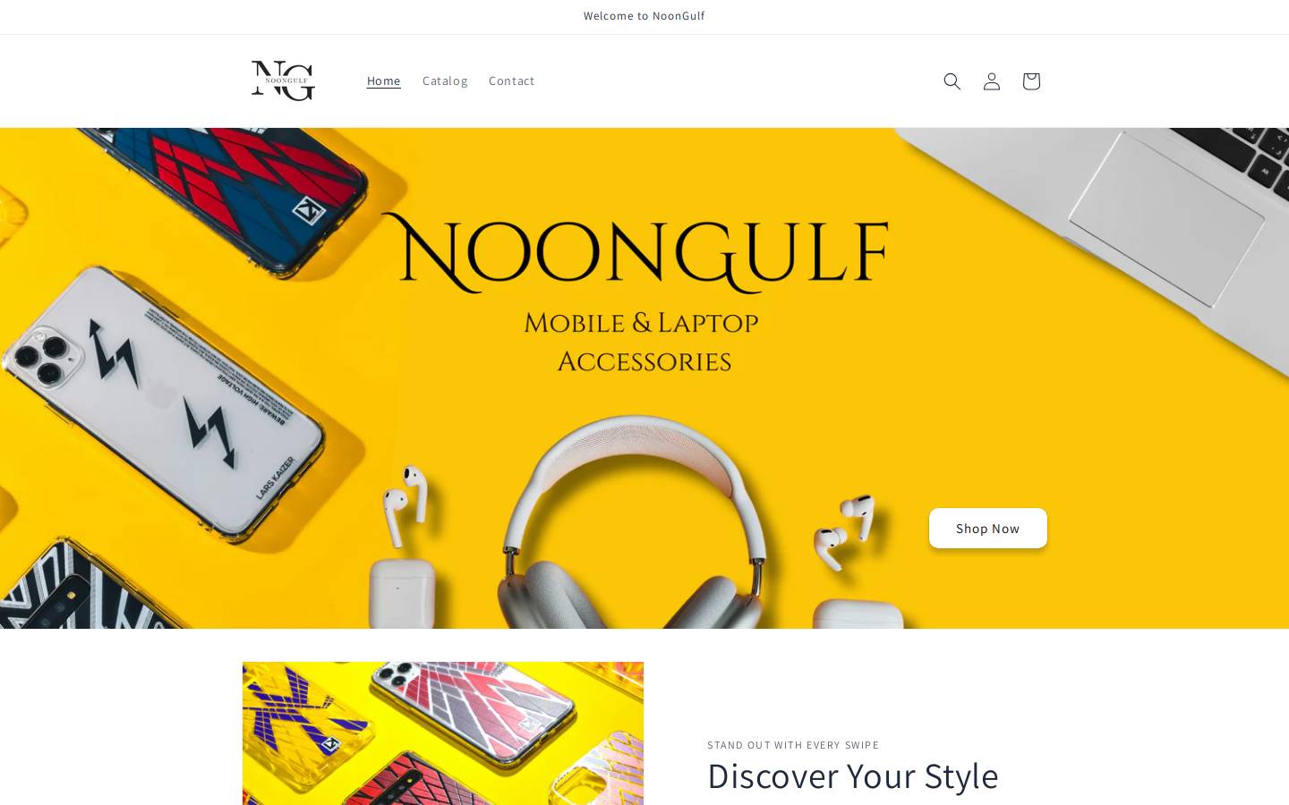 noongulf.com homepage screenshot