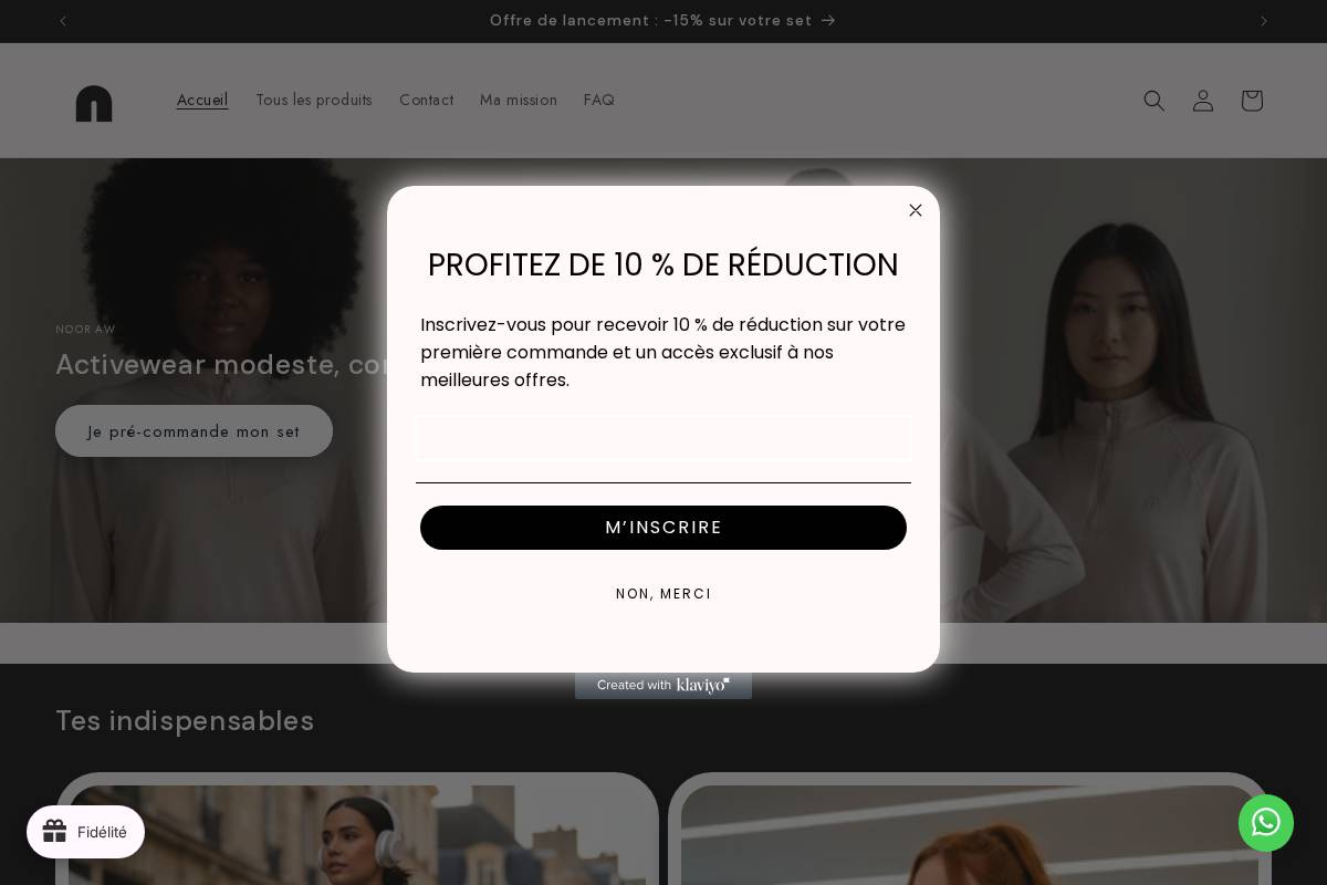 nooraw.com homepage screenshot