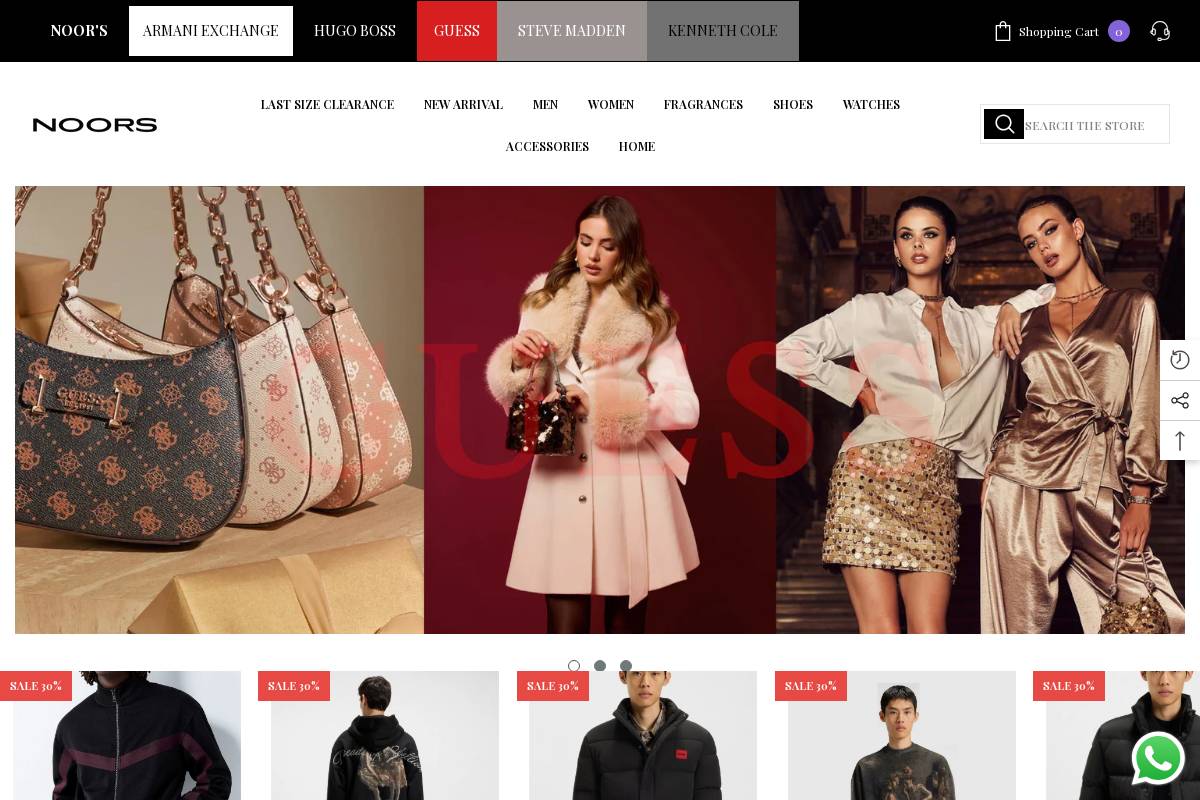 noors1975.com homepage screenshot