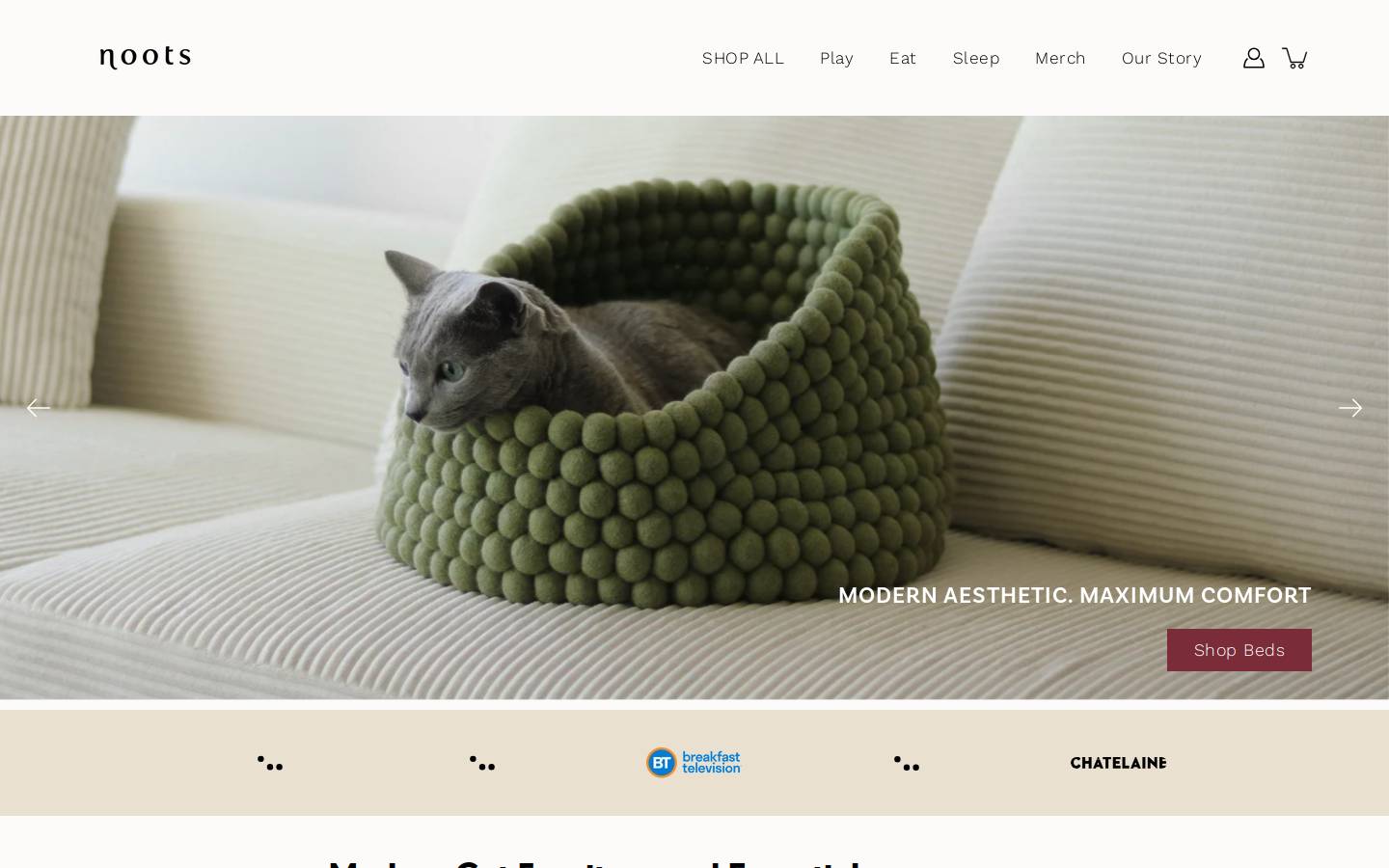 nootspets.com homepage screenshot