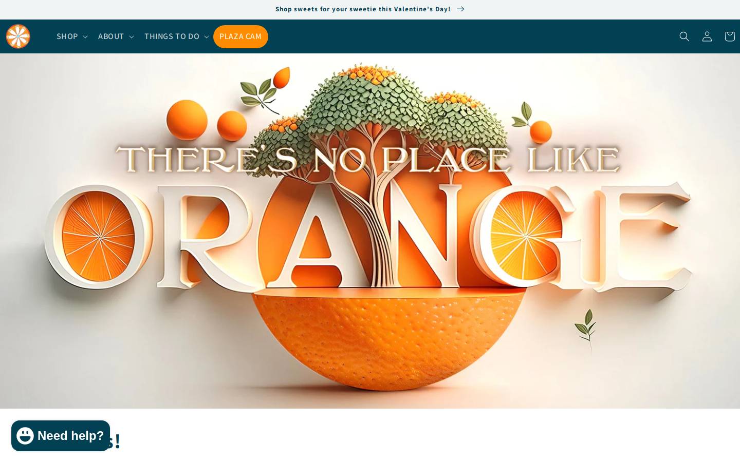 noplacelikeorange.com homepage screenshot