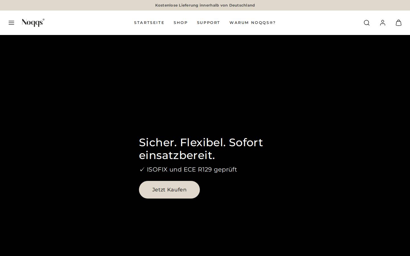 noqqs.com homepage screenshot