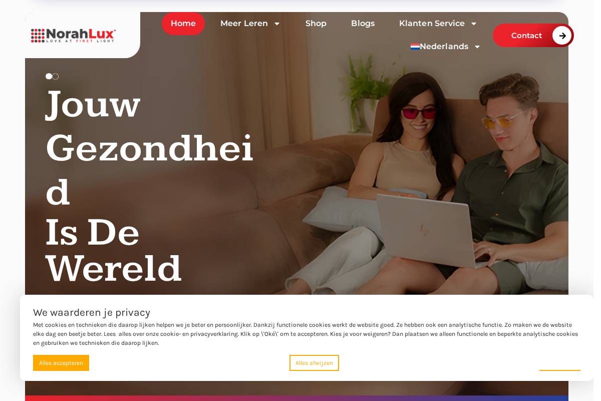 norahlux.red homepage screenshot