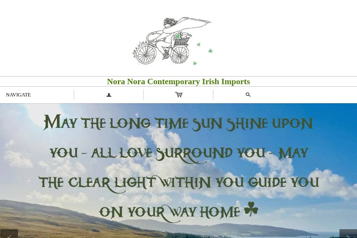 noranoraimports.com homepage screenshot