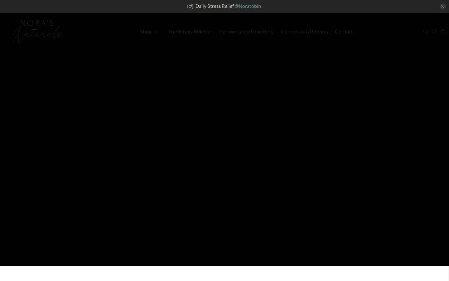 norasnaturals.com homepage screenshot