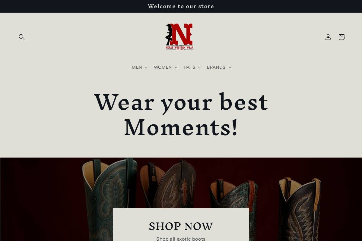 noraswestern.com homepage screenshot