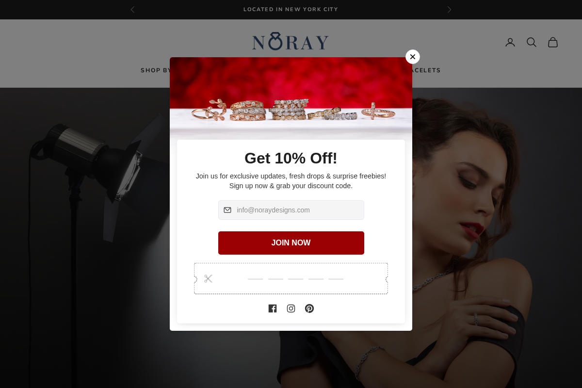 Noray Designs  homepage screenshot