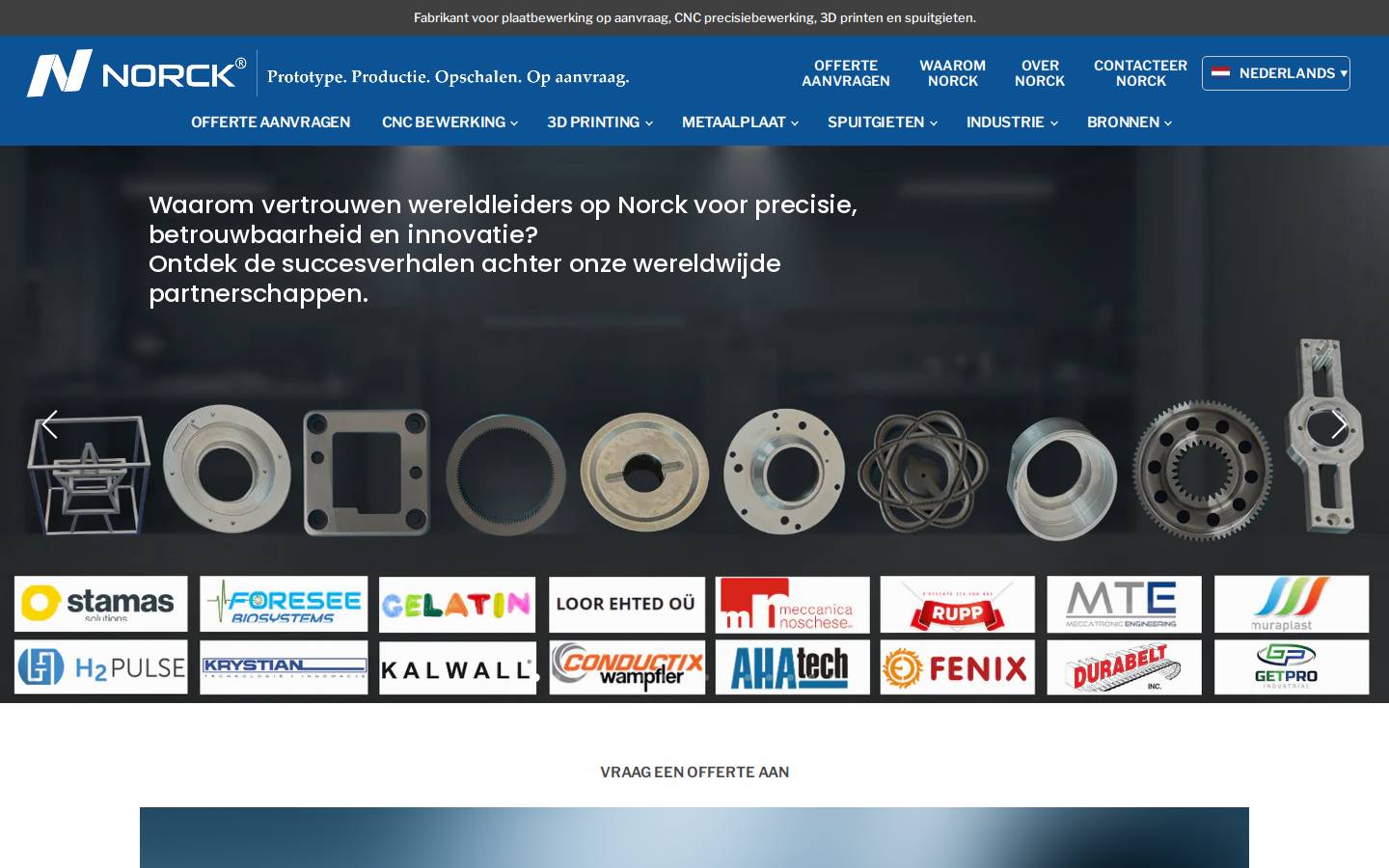XYZ Trial homepage screenshot