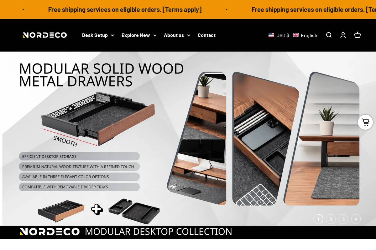 nordecohouse.com homepage screenshot