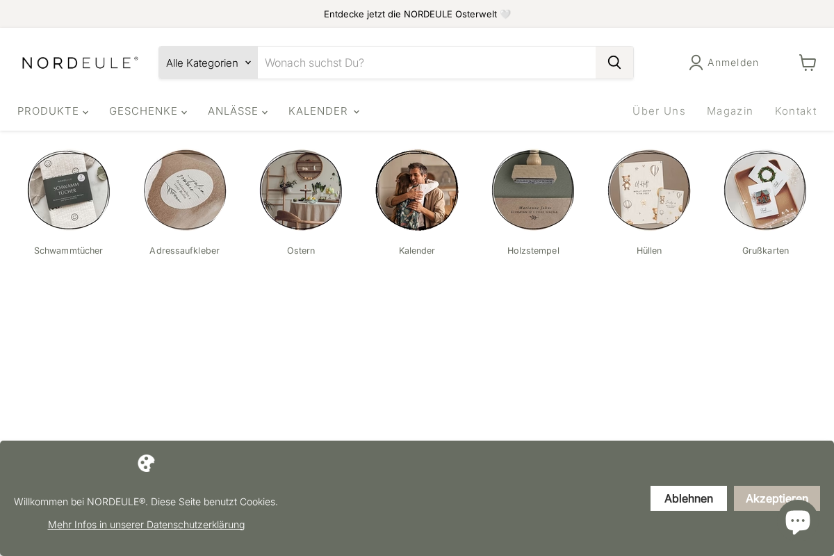 NORDEULE® homepage screenshot