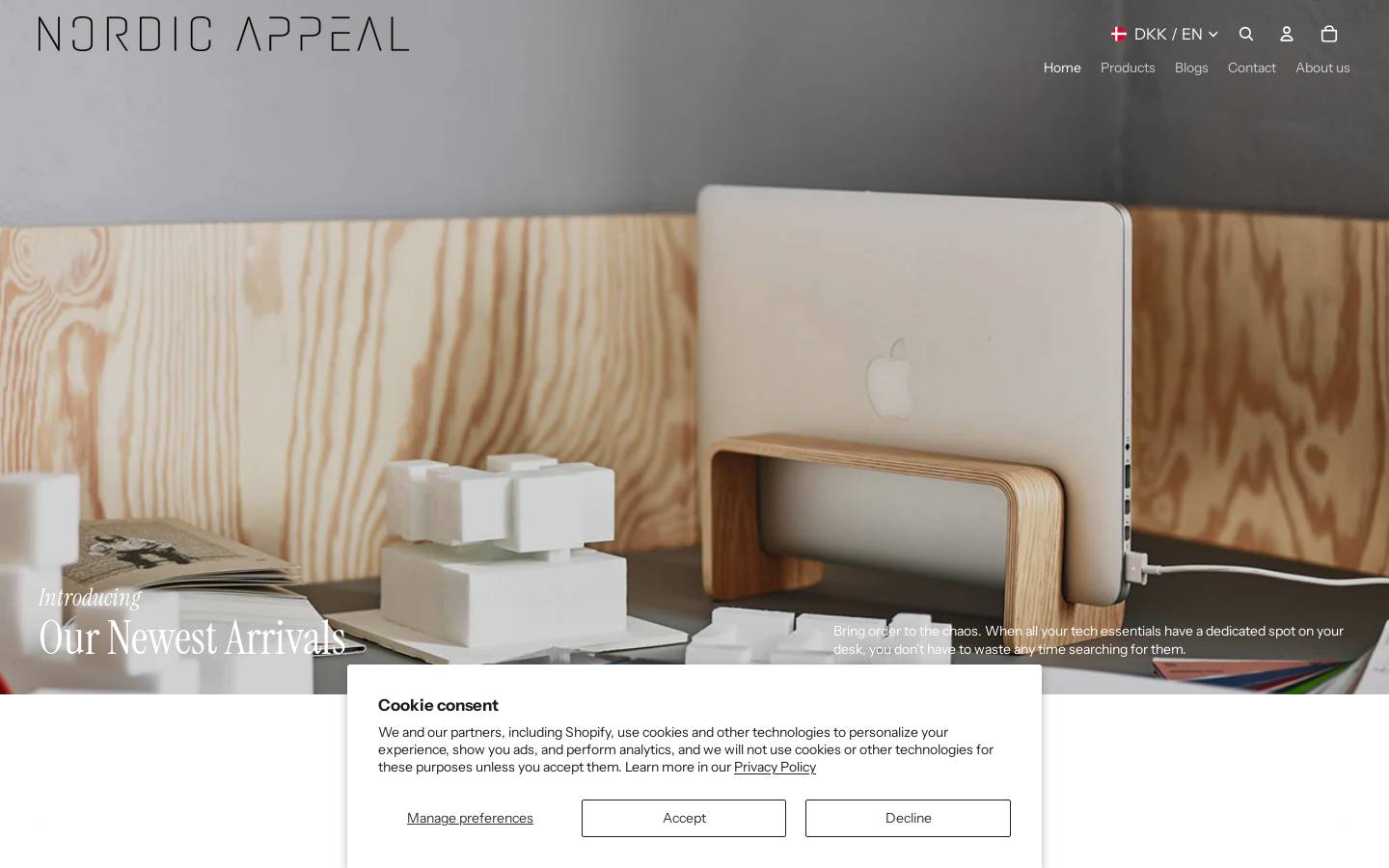 nordicappeal.com homepage screenshot