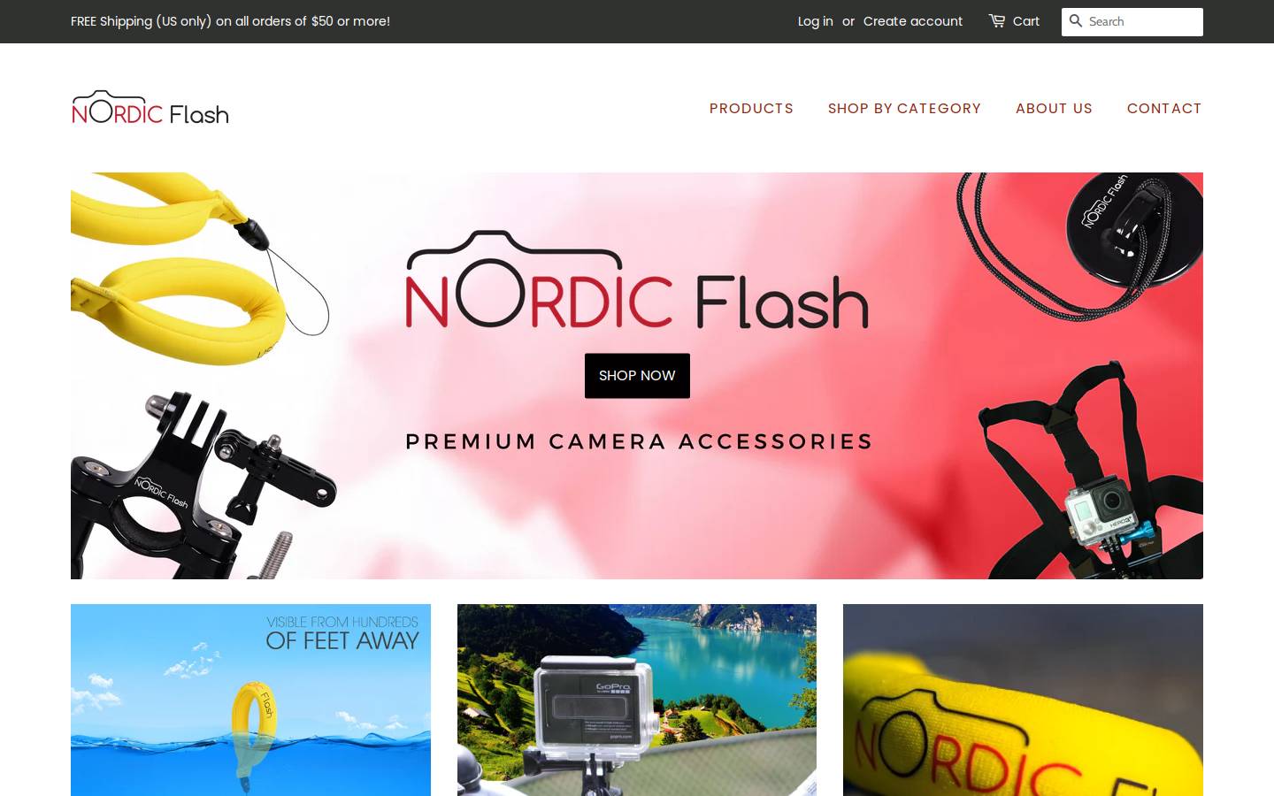 nordicflash.com homepage screenshot