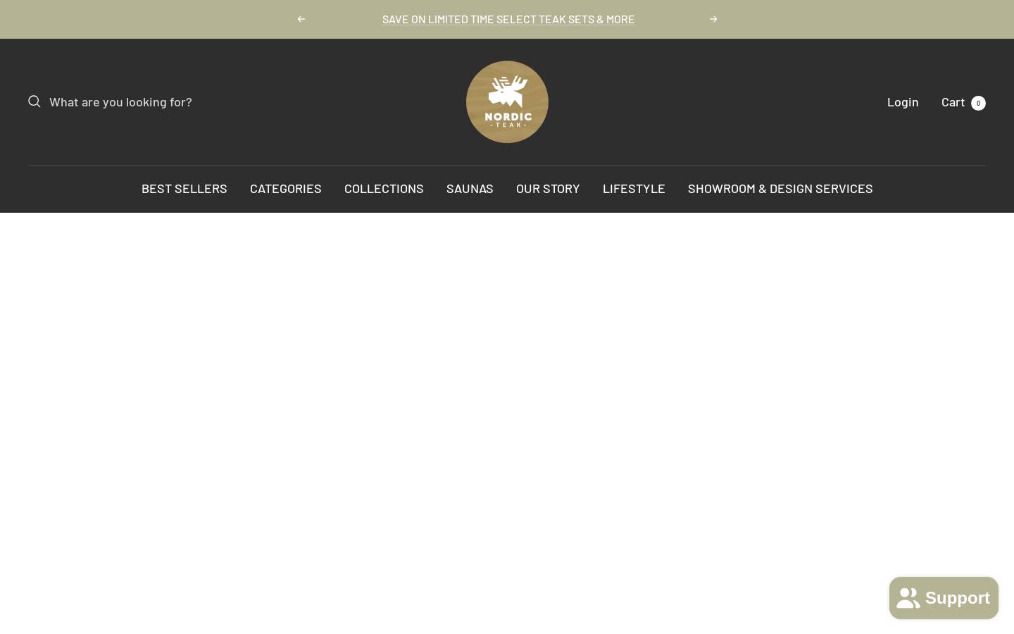 nordicteak.com homepage screenshot