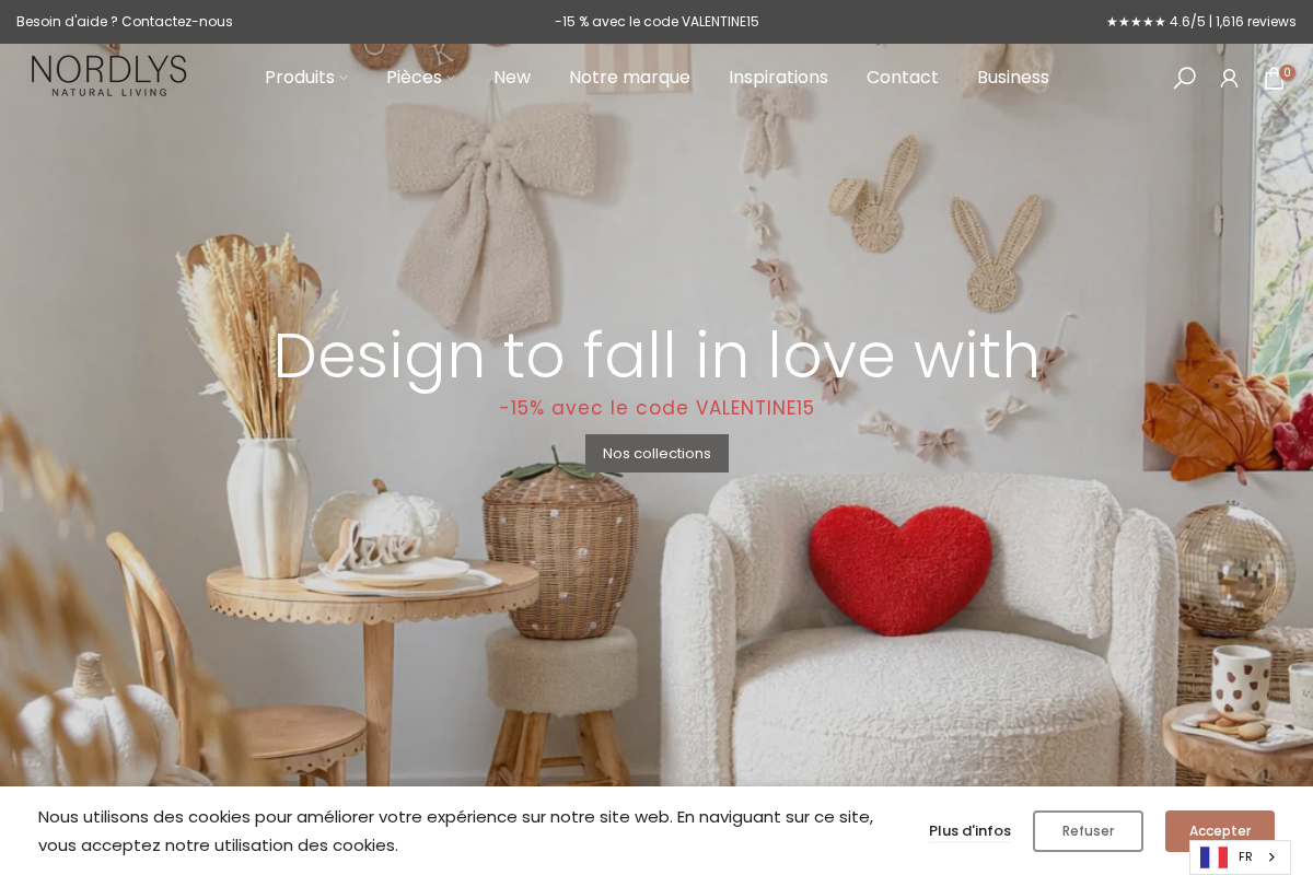 Nordlys homepage screenshot
