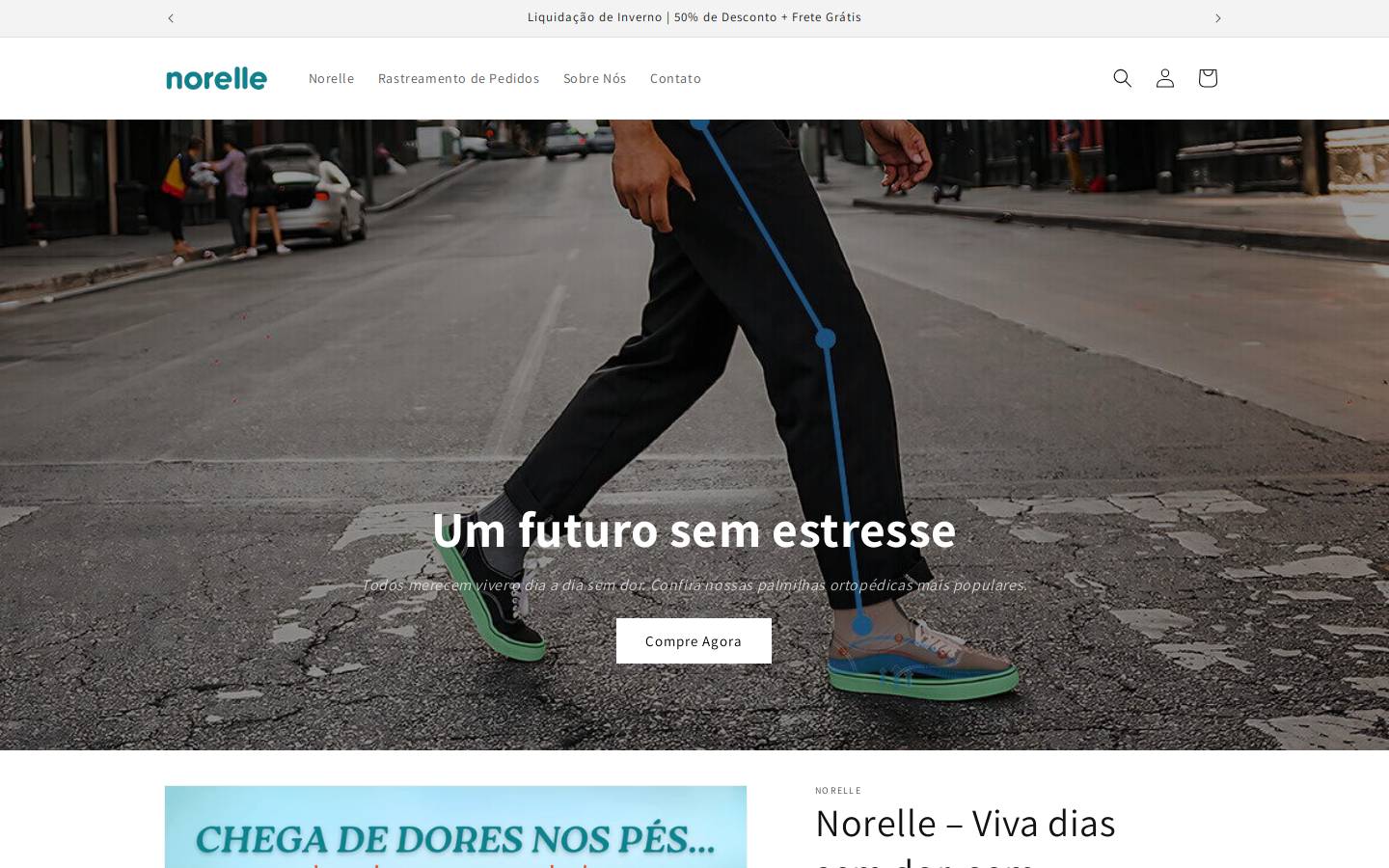 norelleloja.com homepage screenshot