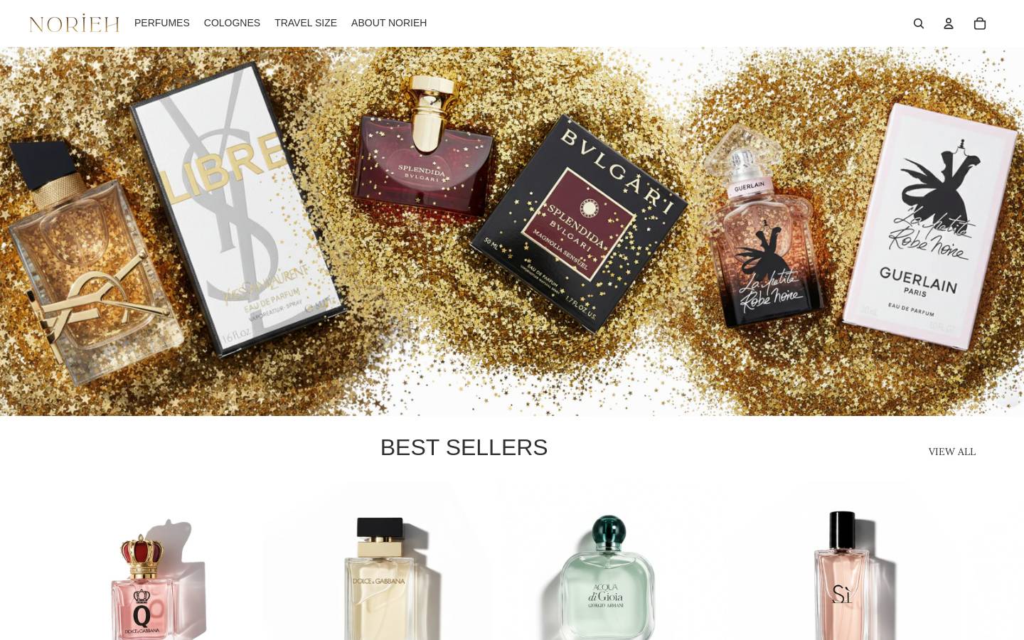 norieh.com homepage screenshot