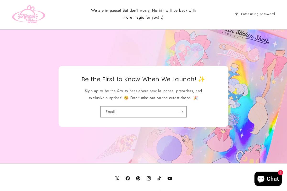 noririn.shop homepage screenshot