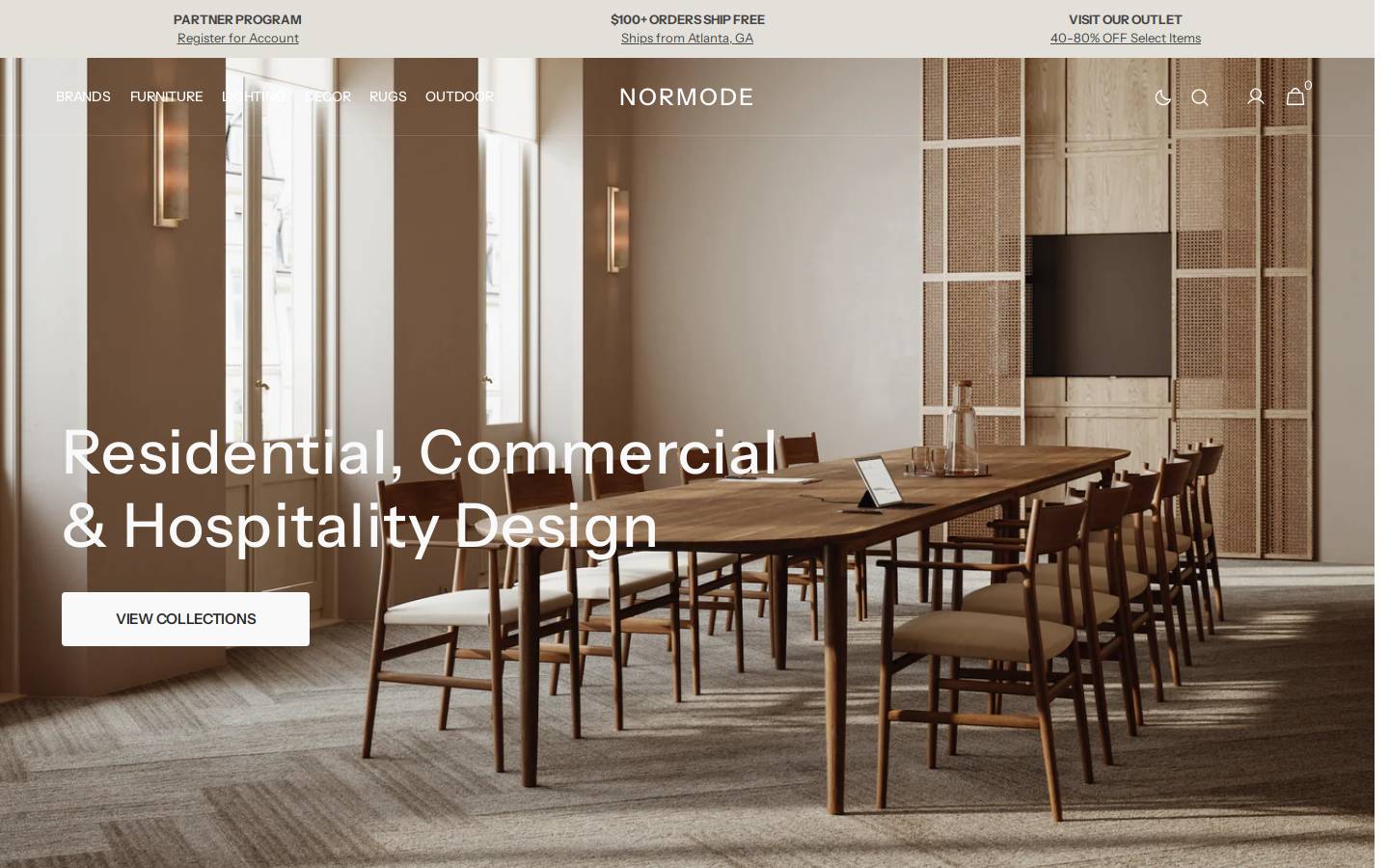 normode.com homepage screenshot
