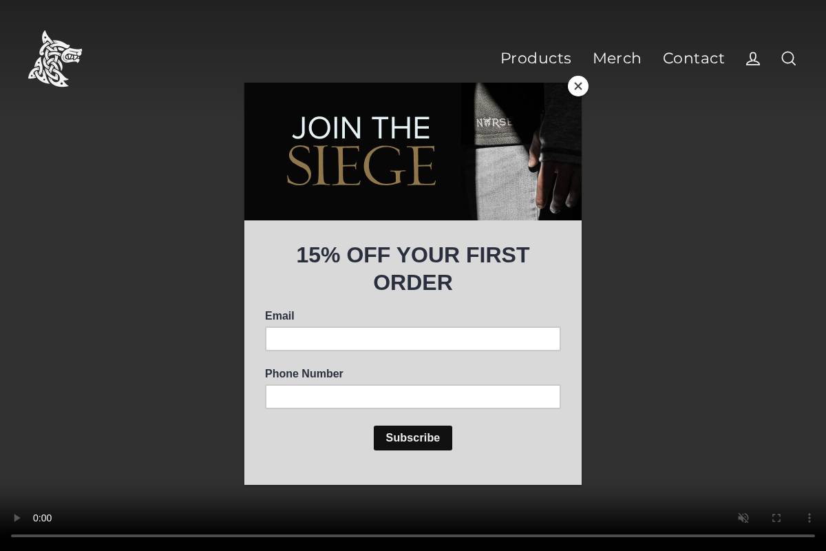 norsefr.com homepage screenshot