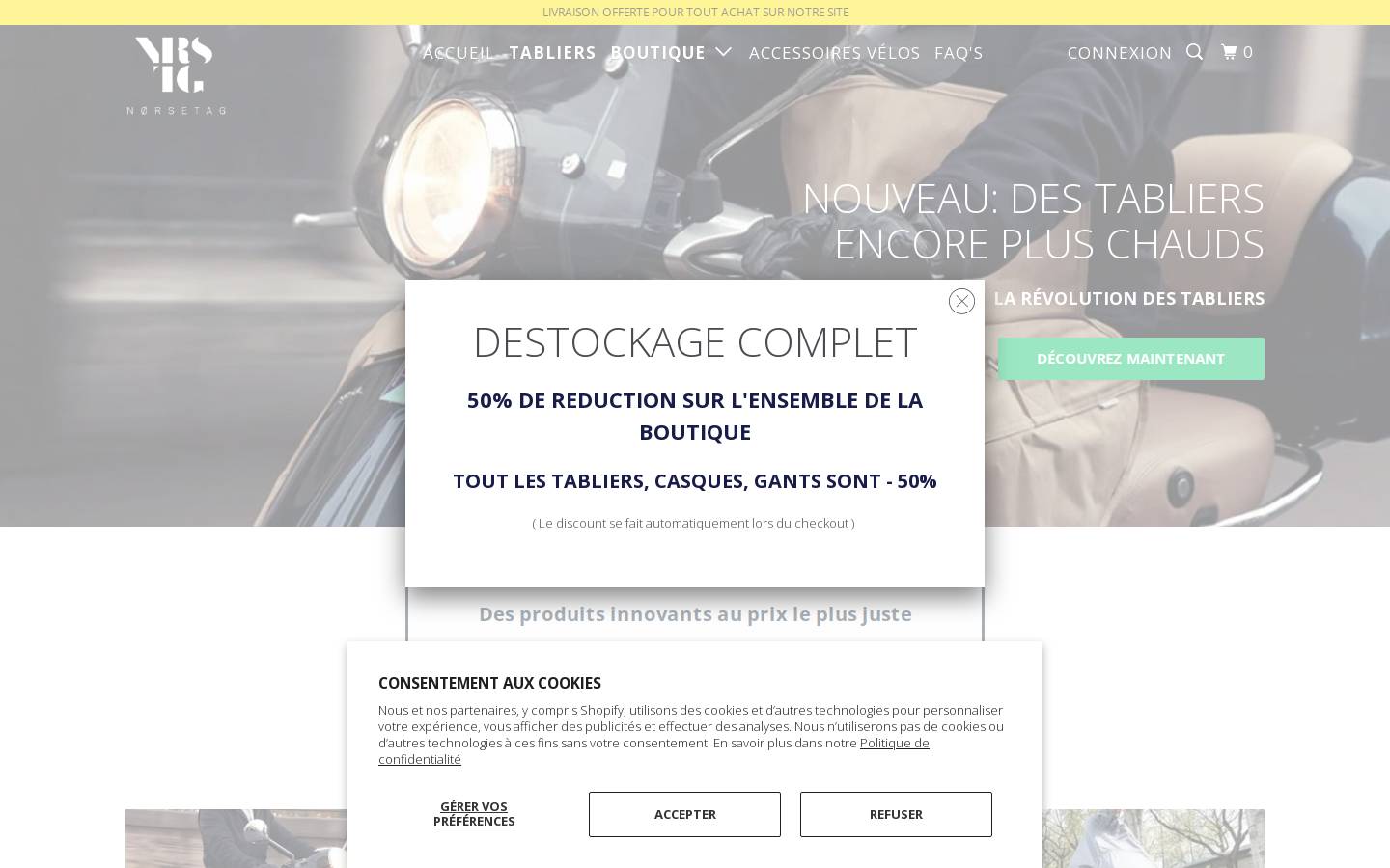 norsetag.com homepage screenshot