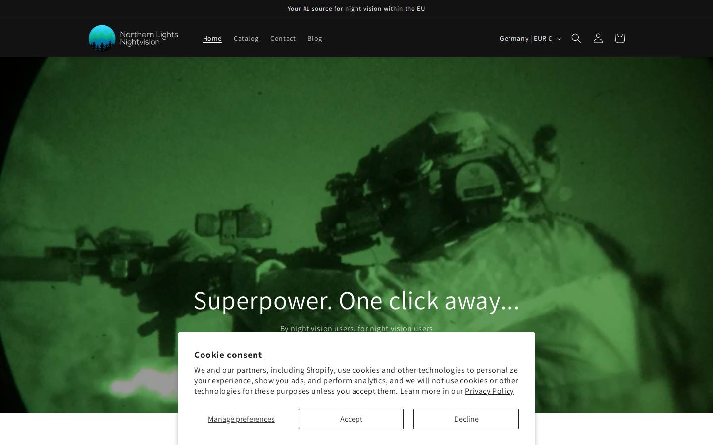 northernlightsnv.com homepage screenshot