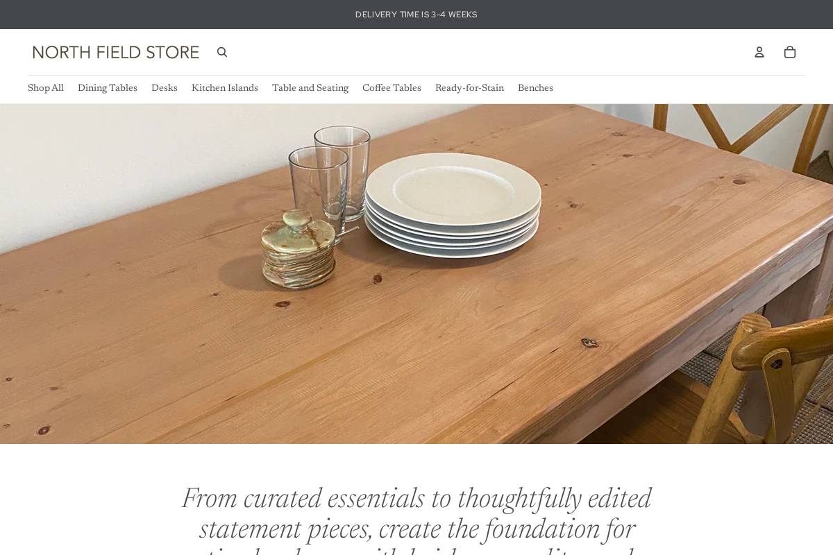 northfieldstore.com homepage screenshot
