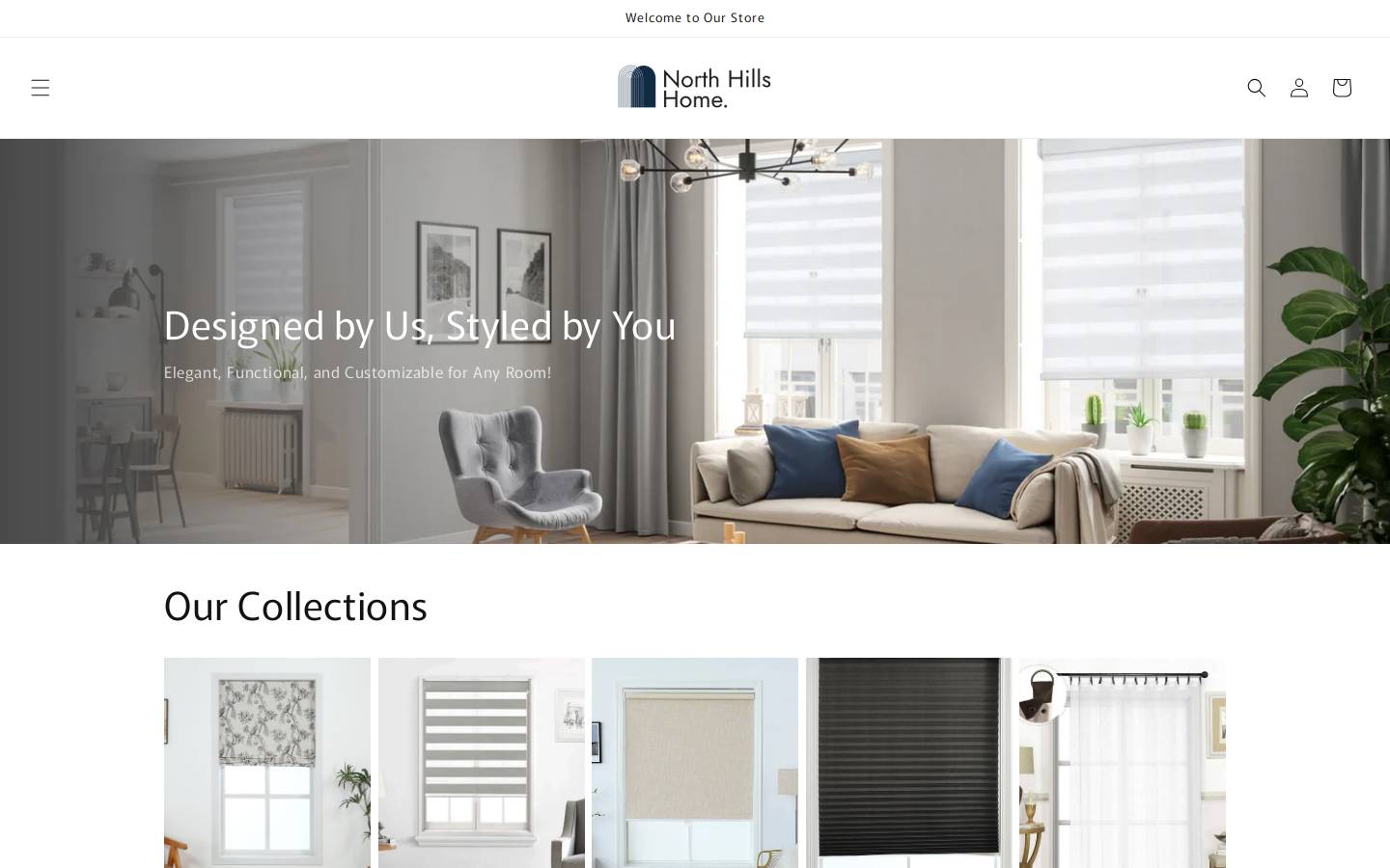 northhillshome.com homepage screenshot