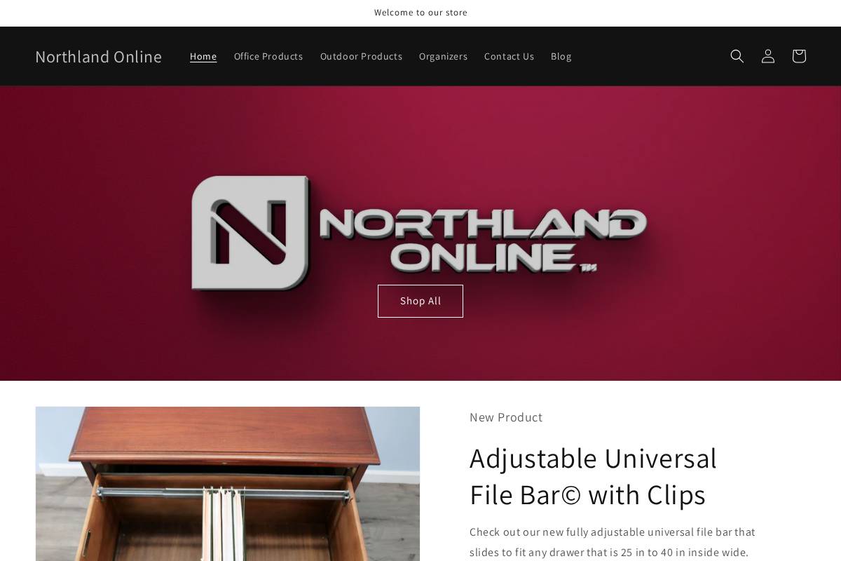 northlandmetal.com homepage screenshot