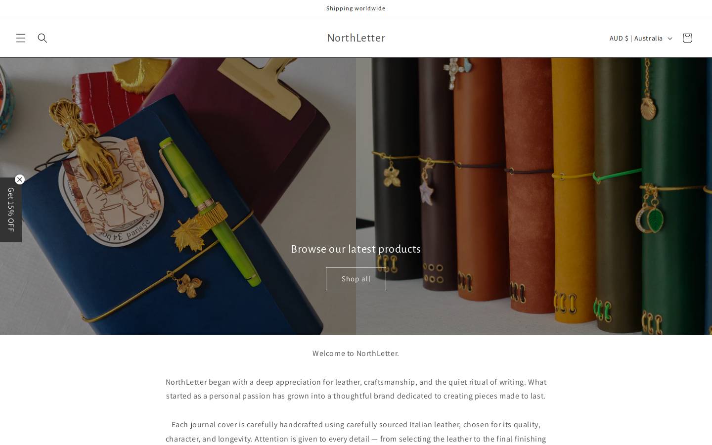 northletter.com homepage screenshot