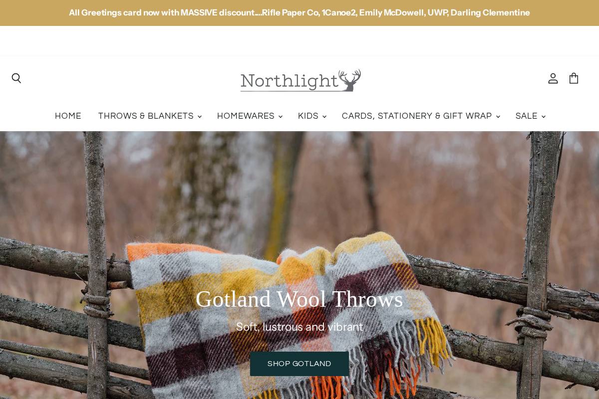Northlight Design homepage screenshot
