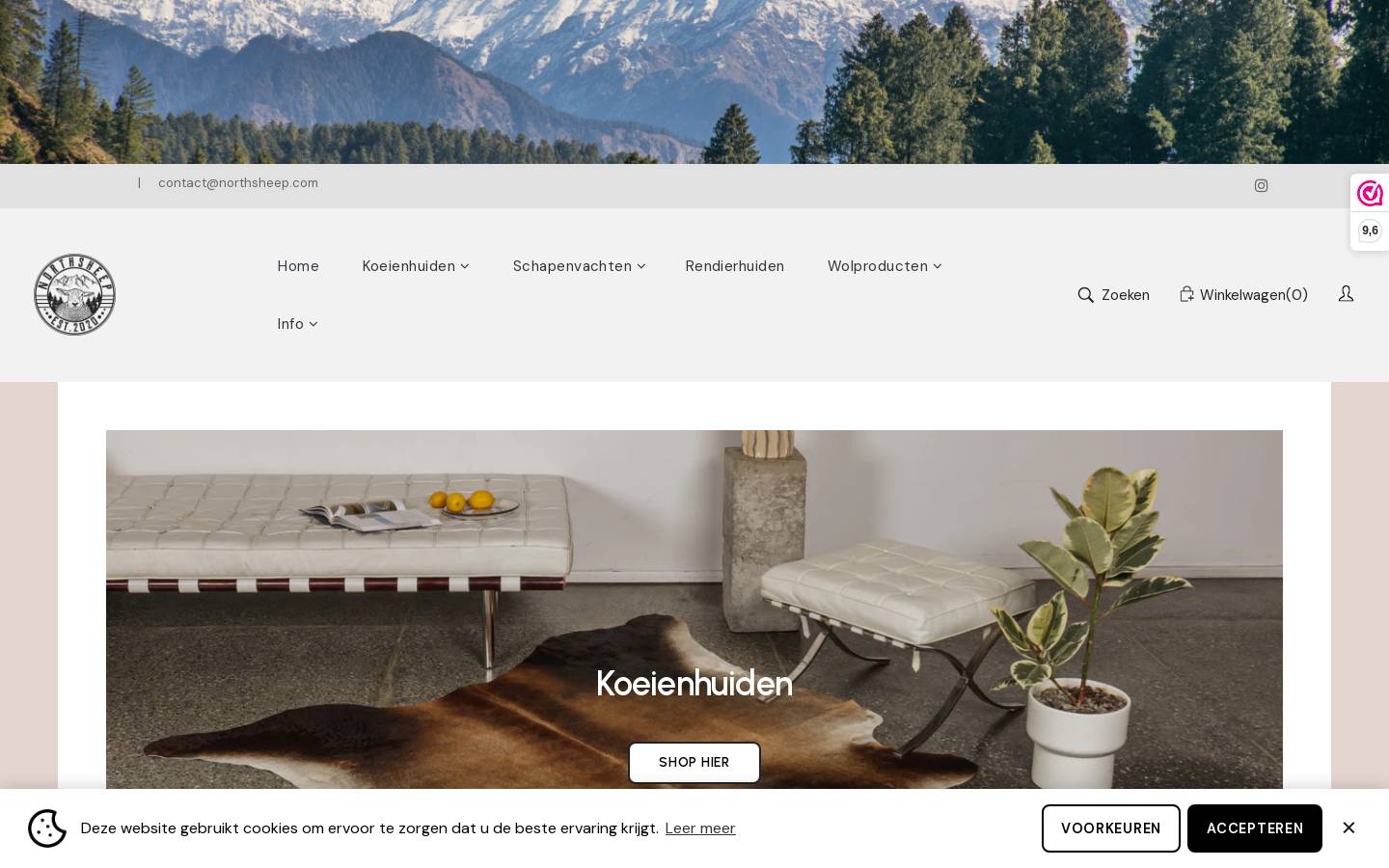 Northsheep homepage screenshot