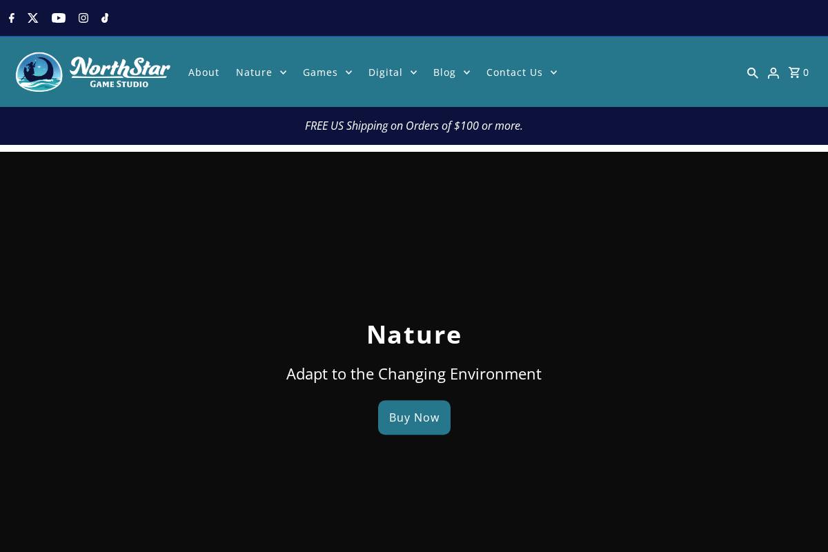 northstargames.com homepage screenshot