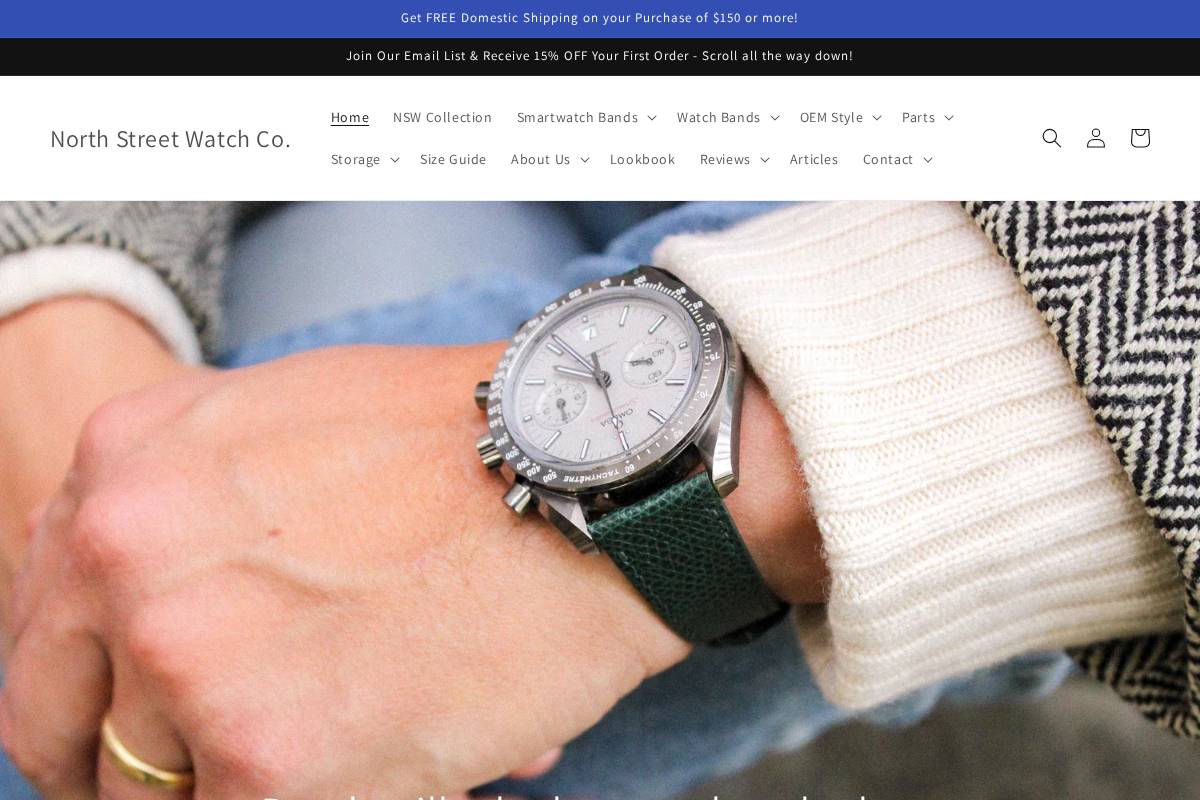 northstreetwatch.com homepage screenshot