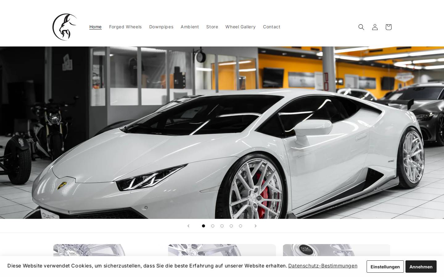 northswisscustoms.com homepage screenshot