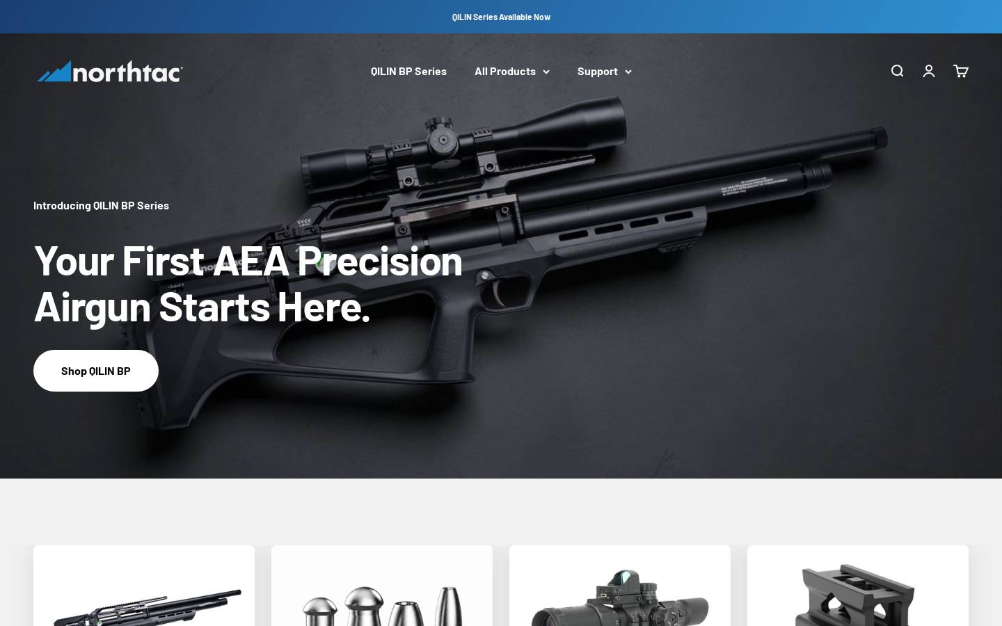 northtac.com homepage screenshot
