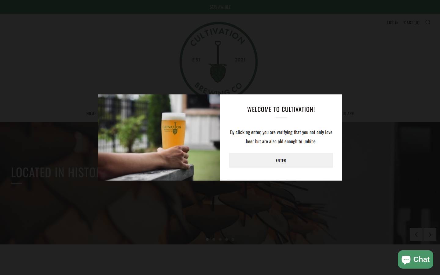 norxbrew.com homepage screenshot