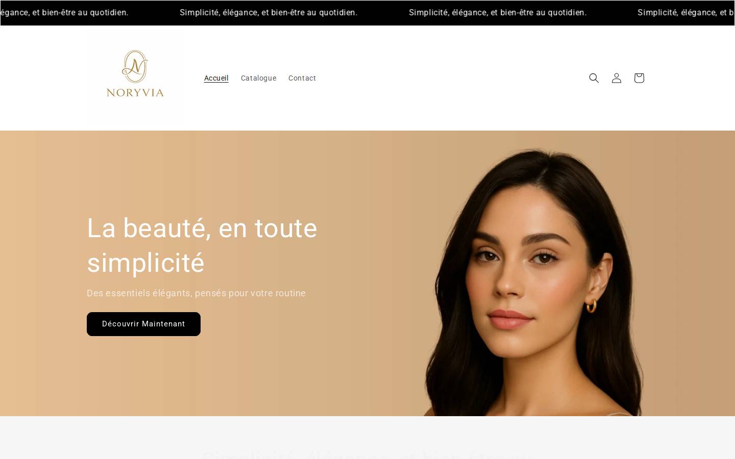 noryvia.shop homepage screenshot