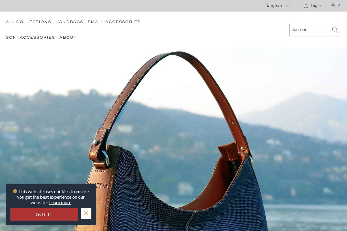 Nosetta homepage screenshot