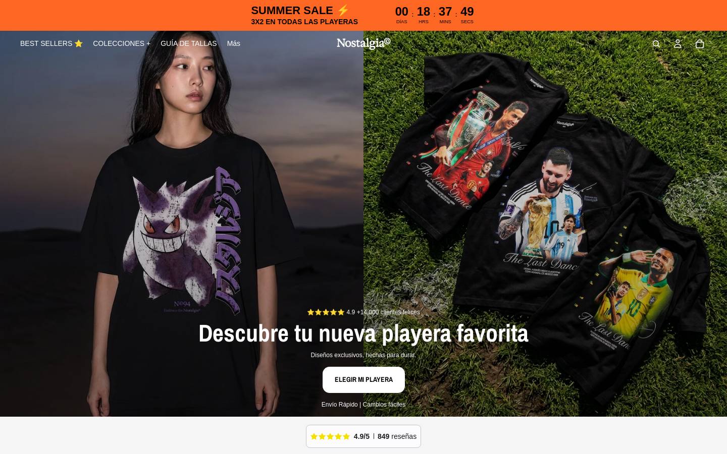 nostalgia-lab.com homepage screenshot