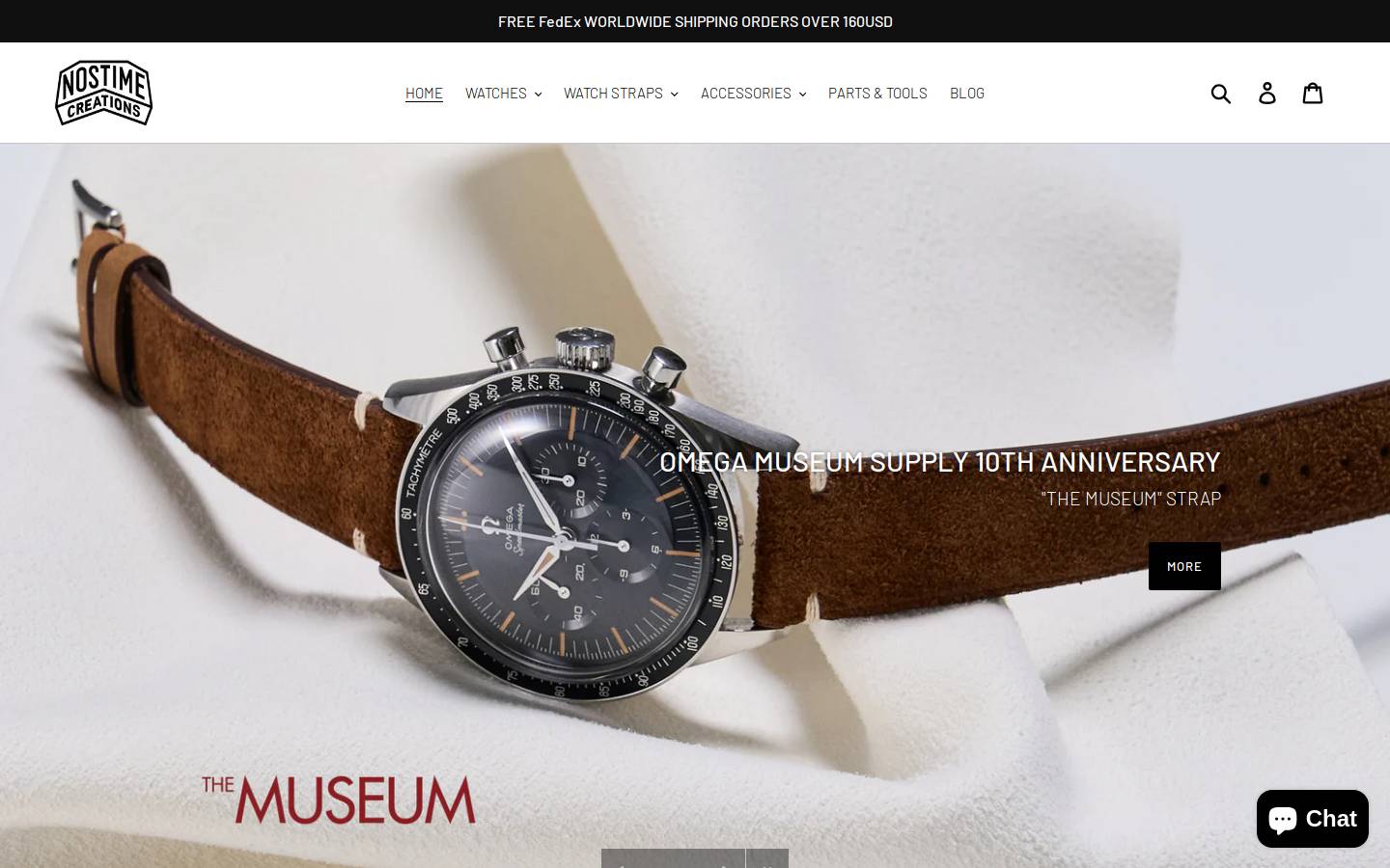 nostime.com homepage screenshot