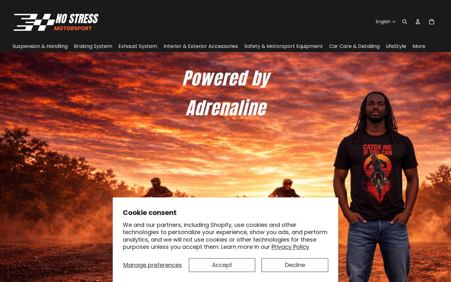 nostressms.com homepage screenshot