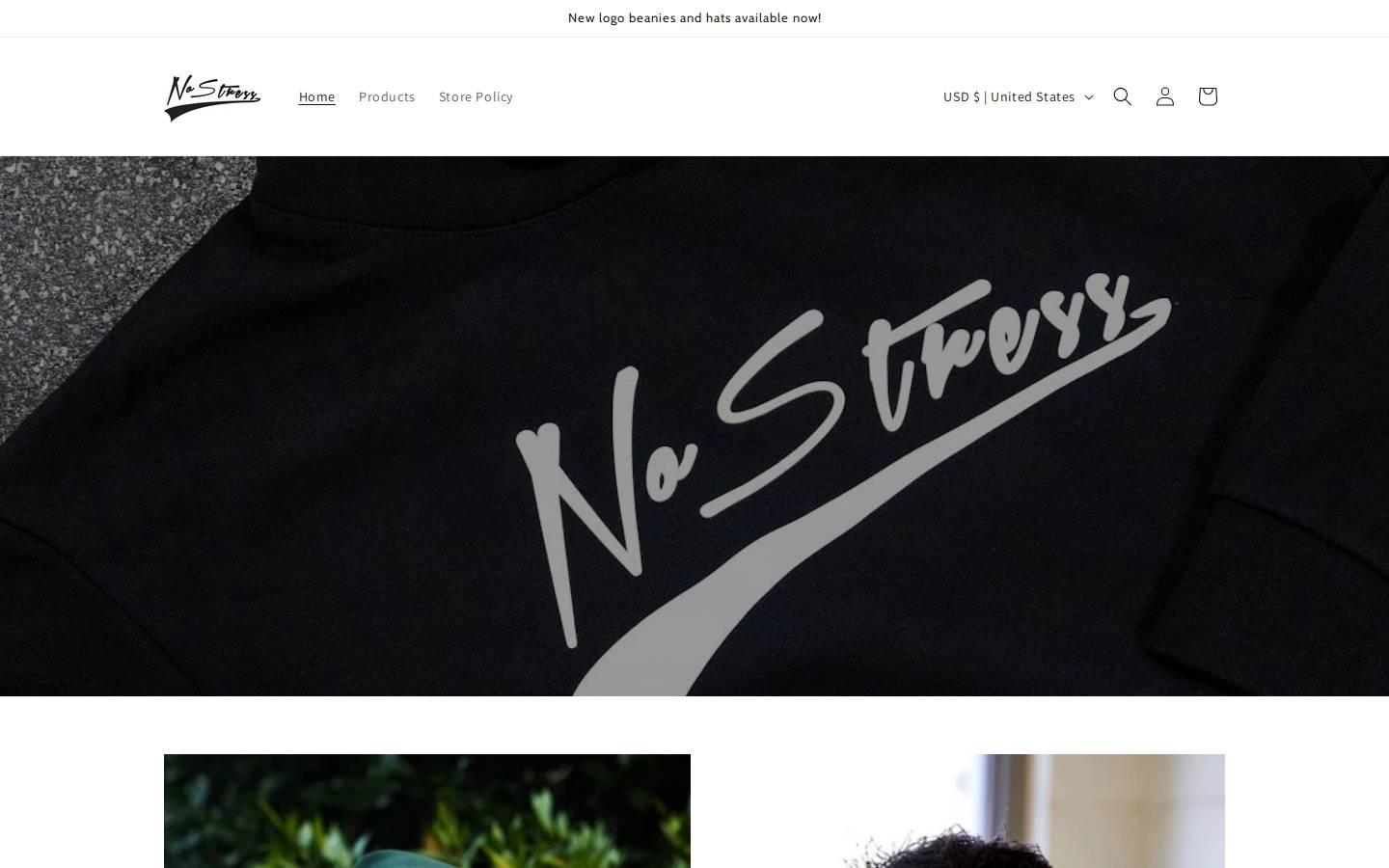 nostressworld.co homepage screenshot