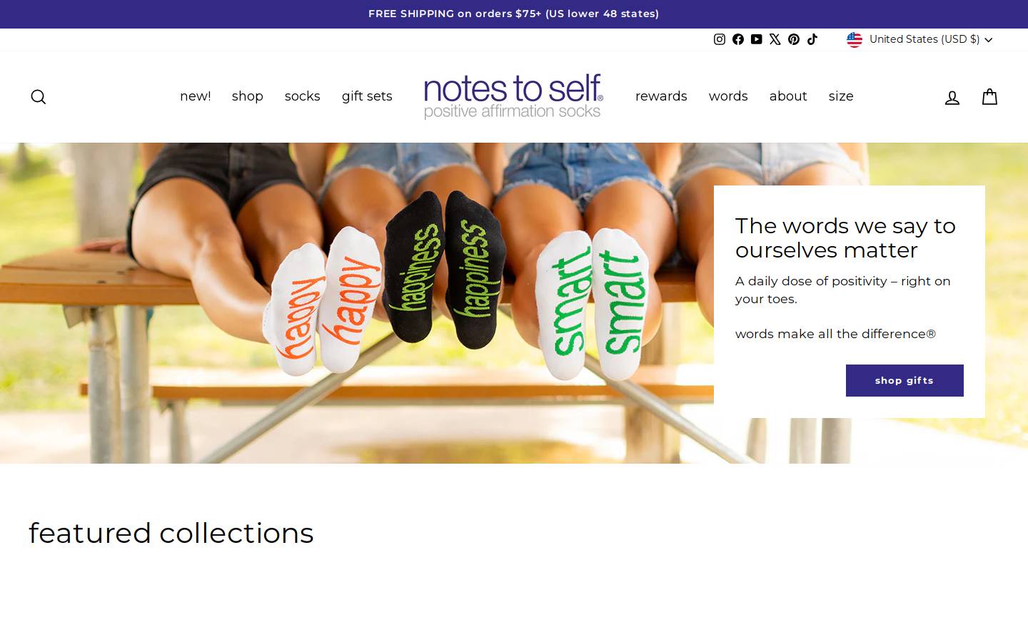 notestoself.com homepage screenshot