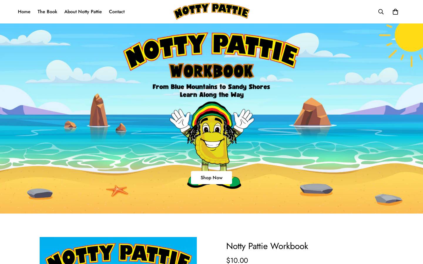 nottypattieentertainment.shop homepage screenshot