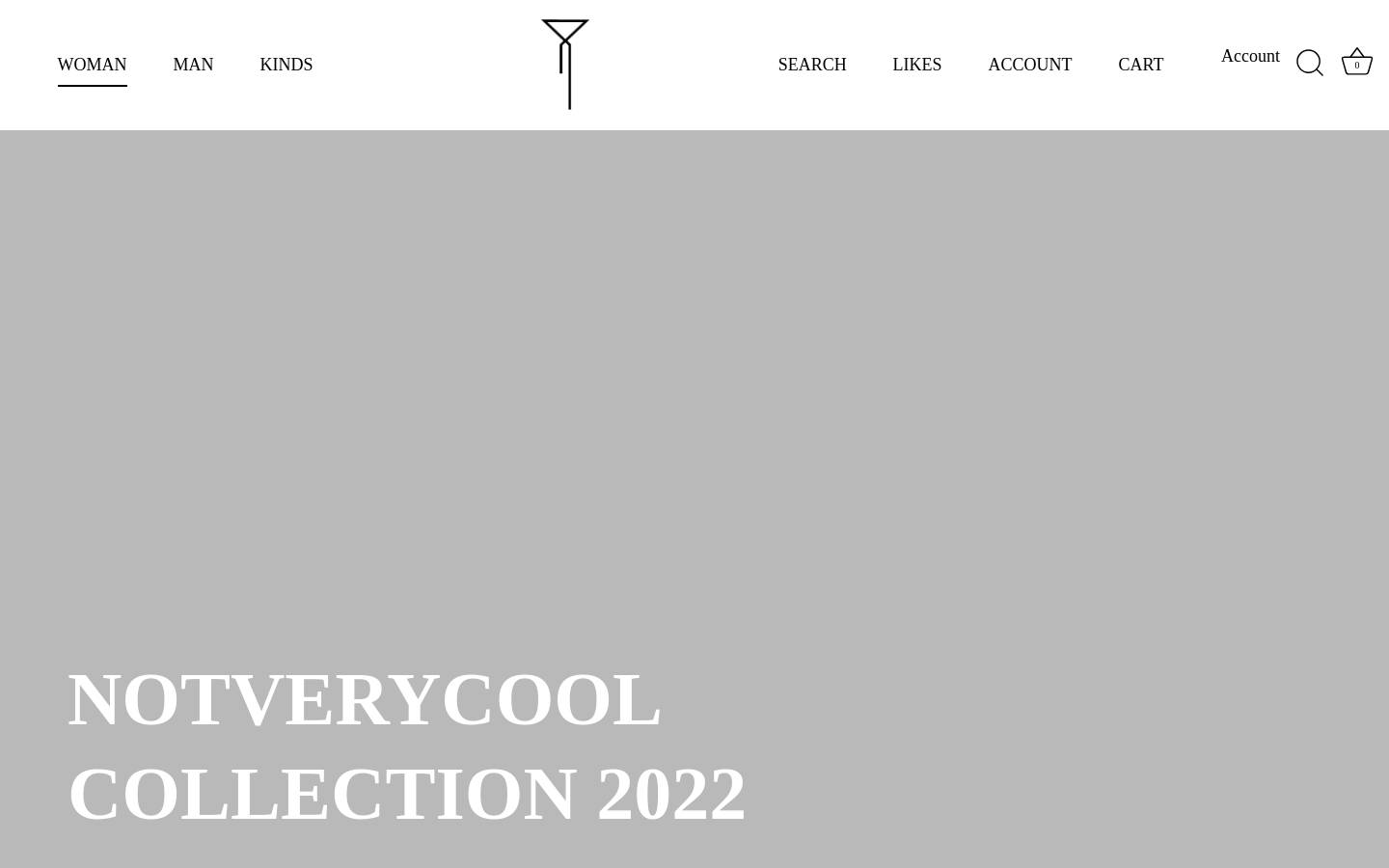 notverycool.com homepage screenshot